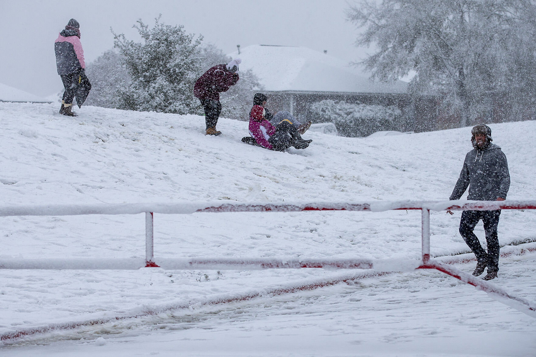 Snowfall in B-CS